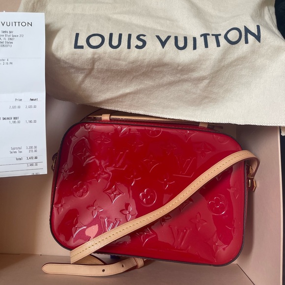 Santa Monica bb cerise LV purse - Picture 2 of 6